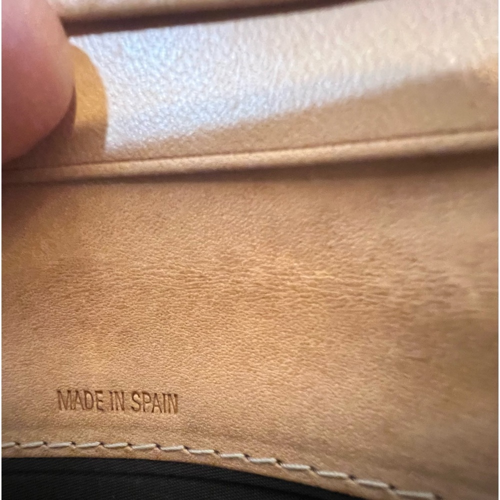 Coach EUC Vtg Saddle Brown Leather Bi-Fold Card Holder Snap Front Coin Wallet - Picture 12 of 13